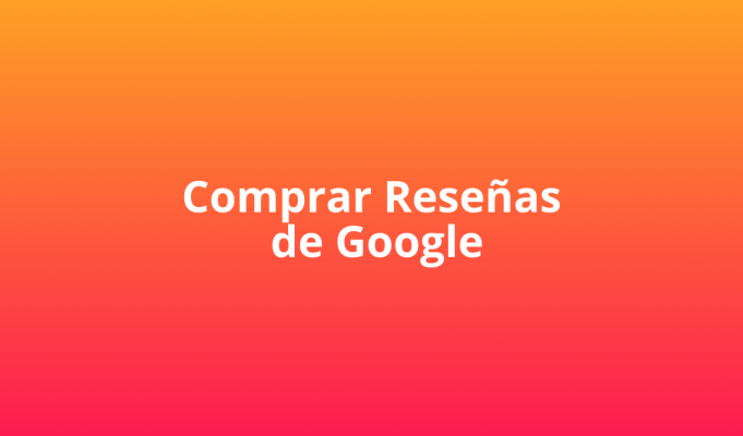 Comprar reseñas de google